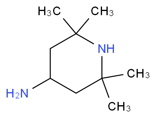 4-氨基-2,2,6,6-四甲基哌啶_分子结构_CAS_36768-62-4)