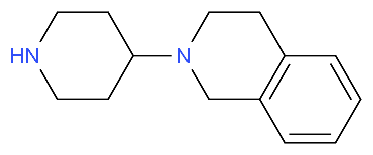 2-PIPERIDIN-4-YL-1,2,3,4-TETRAHYDRO-ISOQUINOLINE_分子结构_CAS_200413-62-3)