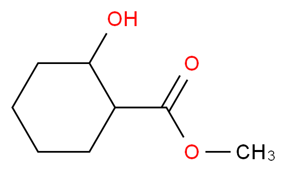 methyl 2-hydroxycyclohexane-1-carboxylate_分子结构_CAS_)