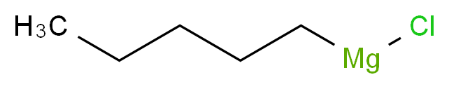 戊基氯化镁 溶液_分子结构_CAS_6393-56-2)