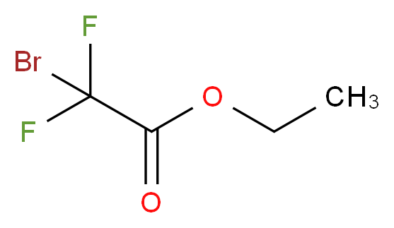 二氟溴乙酸乙酯_分子结构_CAS_667-27-6)