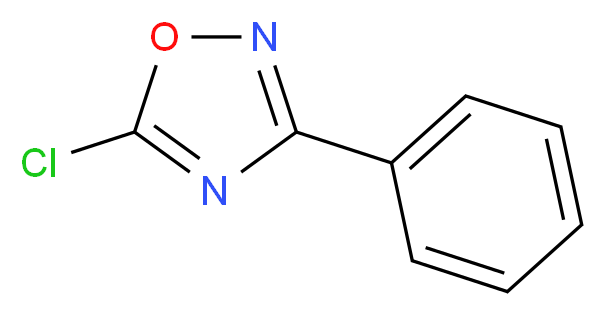 5-Chloro-3-phenyl-1,2,4-oxadiazole_分子结构_CAS_827-44-1)