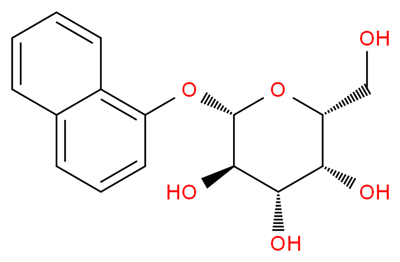 &alpha;-NAPHTHYL &beta;-D-GALACTOPYRANOSIDE_分子结构_CAS_41335-32-4)