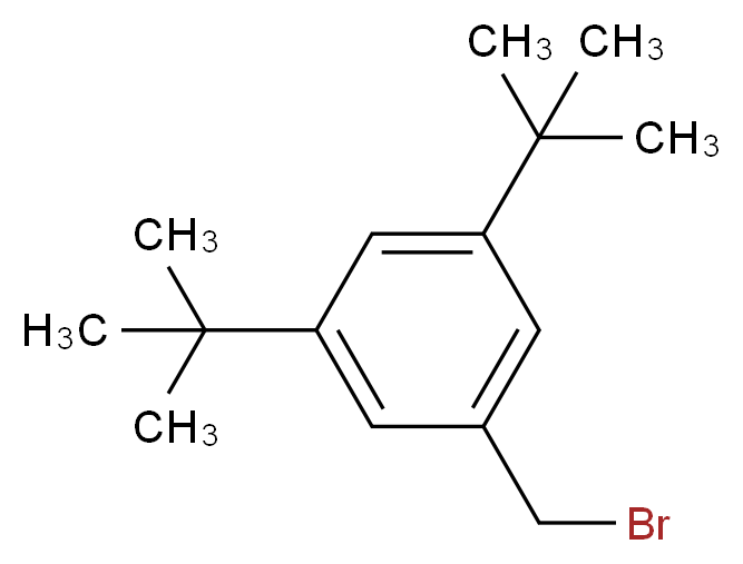 1-(BroMoMethyl)-3,5-di-tert-butylbenzene_分子结构_CAS_62938-08-3)