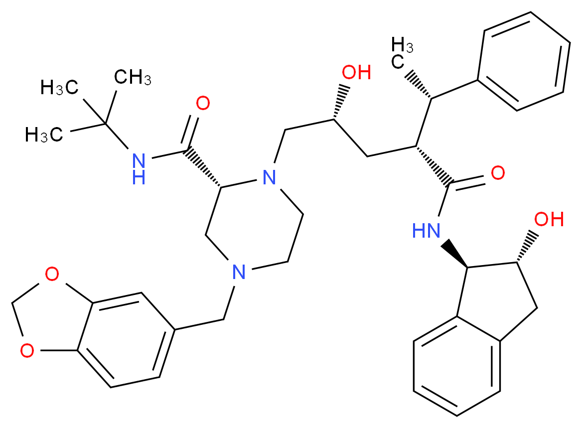 Analogue of Indinavir Drug_分子结构_CAS_)