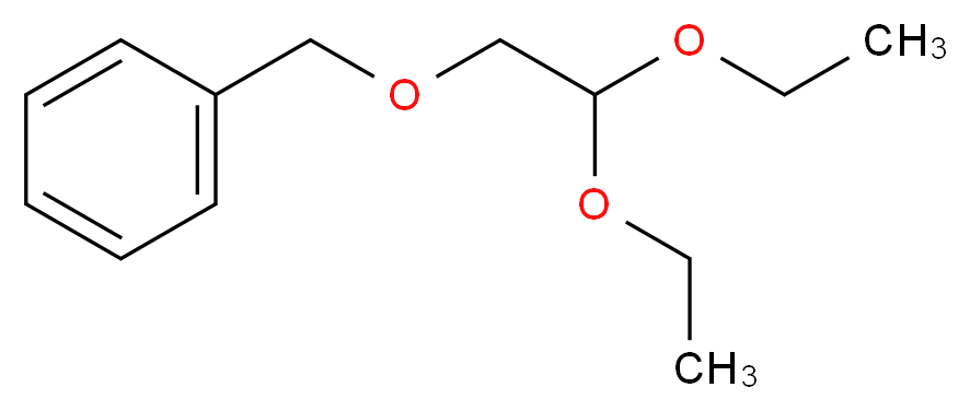 [(2,2-diethoxyethoxy)methyl]benzene_分子结构_CAS_42783-78-8