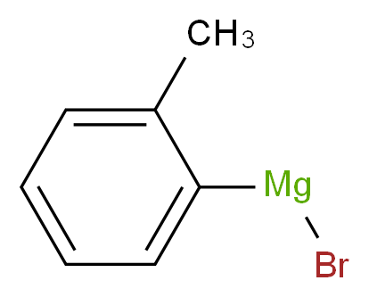 bromo(2-methylphenyl)magnesium_分子结构_CAS_932-31-0
