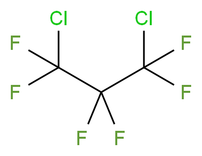 1,3-dichloro-1,1,2,2,3,3-hexafluoropropane_分子结构_CAS_662-01-1