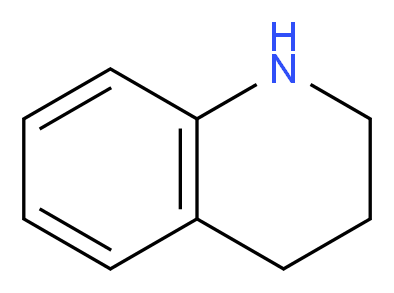 1,2,3,4-四氢喹啉_分子结构_CAS_635-46-1)