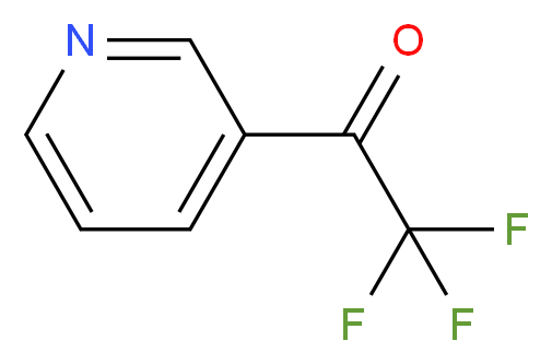 2,2,2-trifluoro-1-(pyridin-3-yl)ethan-1-one_分子结构_CAS_33284-21-8