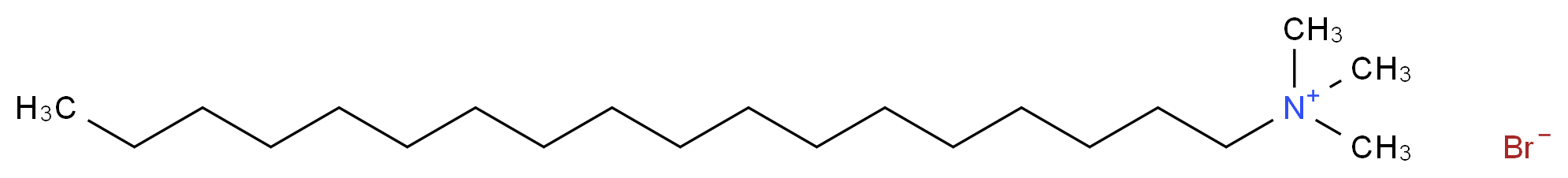 N,N,N-Trimethyloctadecan-1-aminium bromide_分子结构_CAS_1120-02-1)