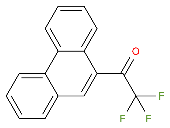 2,2,2-trifluoro-1-(phenanthren-9-yl)ethan-1-one_分子结构_CAS_163082-41-5