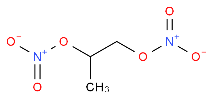 Propylene glycol dinitrate_分子结构_CAS_6423-43-4)