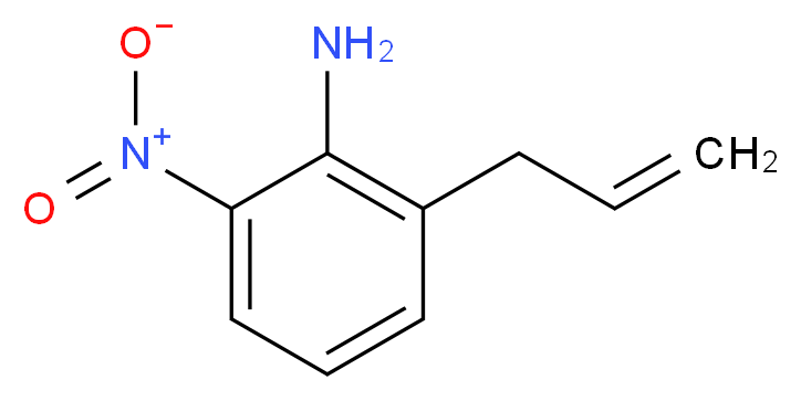 2-Allyl-6-nitroaniline_分子结构_CAS_)