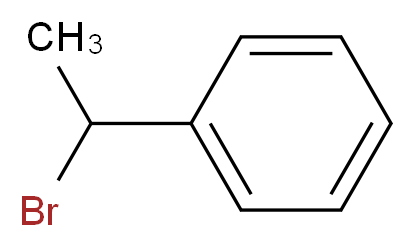 (1-bromoethyl)benzene_分子结构_CAS_585-71-7