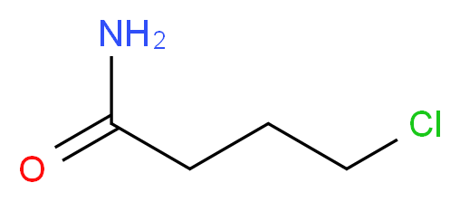 4-Chlorobutanamide_分子结构_CAS_2455-04-1)