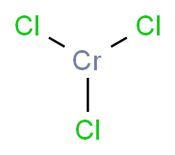 trichlorochromium_分子结构_CAS_10025-73-7