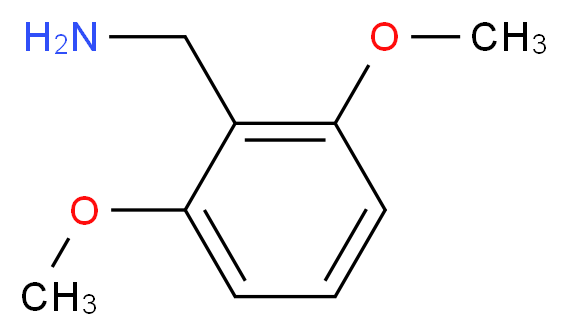 2,6-二甲氧基苄胺_分子结构_CAS_20781-22-0)