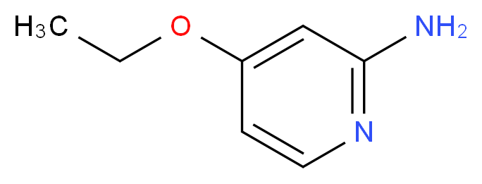 2-Amino-4-ethoxypyridine_分子结构_CAS_52311-20-3)