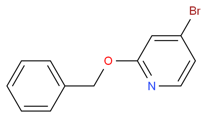 2-(Benzyloxy)-4-bromopyridine_分子结构_CAS_960298-00-4)