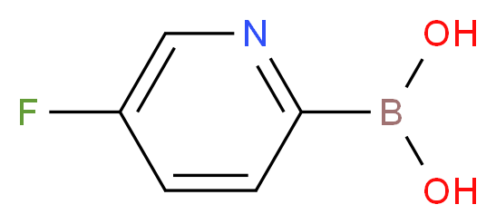 (5-fluoropyridin-2-yl)boronic acid_分子结构_CAS_946002-10-4