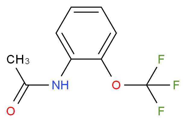 N1-[2-(trifluoromethoxy)phenyl]acetamide_分子结构_CAS_3832-55-1)