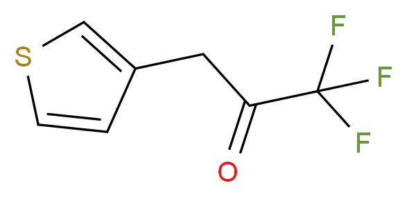 1,1,1-Trifluoro-3-thiophen-3-yl-propan-2-one_分子结构_CAS_125774-46-1)