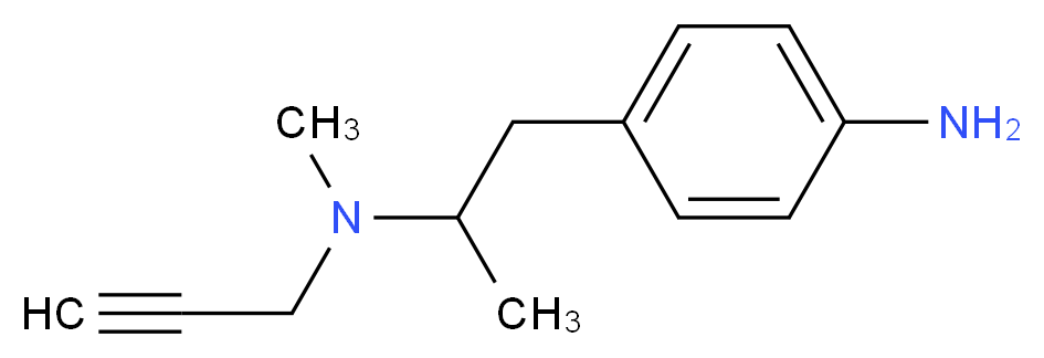 rac 4-Amino Deprenyl_分子结构_CAS_217808-43-0)