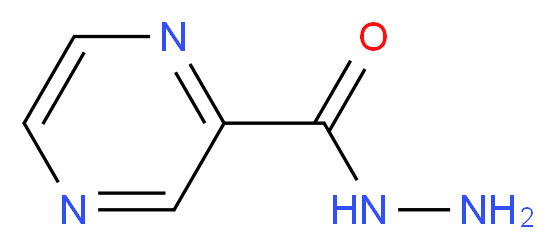 pyrazine-2-carbohydrazide_分子结构_CAS_768-05-8