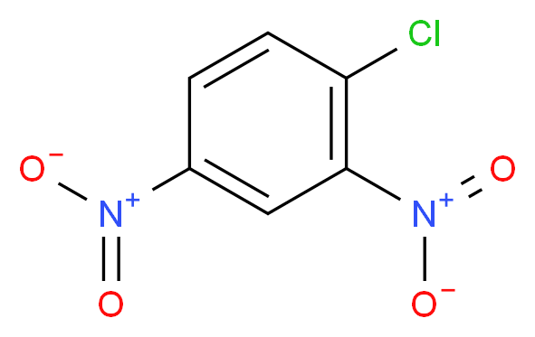 1-CHLORO-2,4-DINITROBENZENE_分子结构_CAS_97-00-7)