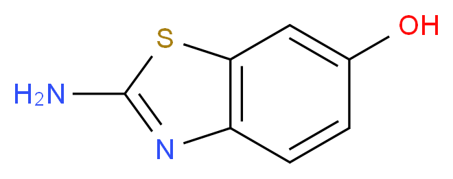 2-amino-1,3-benzothiazol-6-ol_分子结构_CAS_26278-79-5