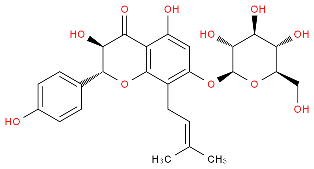 Phellamurin_分子结构_CAS_52589-11-4)