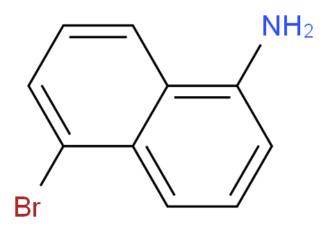 5-Bromonaphthalen-1-amine_分子结构_CAS_4766-33-0)