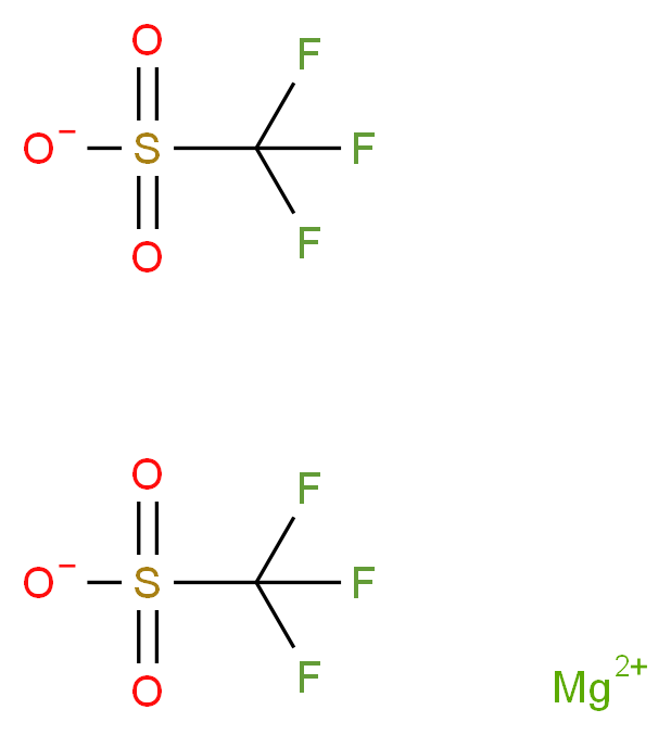 三氟甲烷磺酸镁_分子结构_CAS_60871-83-2)