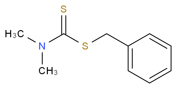 苯甲基-N,N-二甲基二硫代氨基甲酸_分子结构_CAS_7250-18-2)