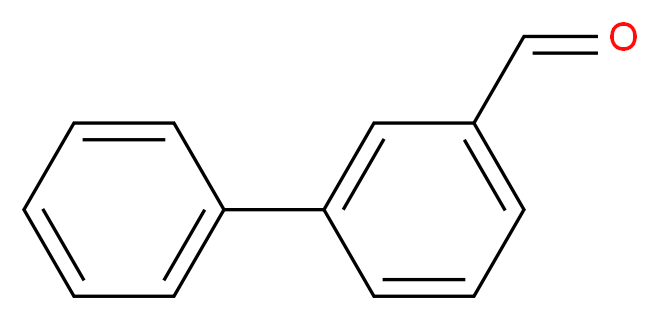 Biphenyl-3-carboxaldehyde_分子结构_CAS_1204-60-0)