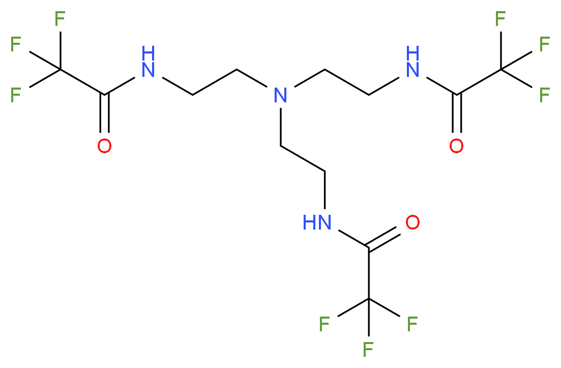 N,N′,N′′-(2,2′,2′′-次氮基三乙基)三(2,2,2-三氟乙酰胺)_分子结构_CAS_207569-16-2)