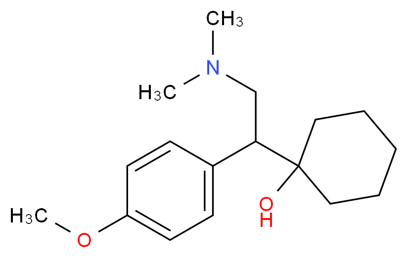D,L-Venlafaxine_分子结构_CAS_93413-69-5)