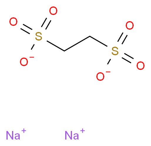 1,2-ETHANEDISULFONIC ACID, DISODIUM SALT_分子结构_CAS_5325-43-9)