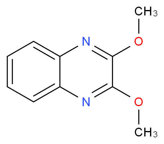 2,3-Dimethoxyquinoxaline_分子结构_CAS_6333-43-3)