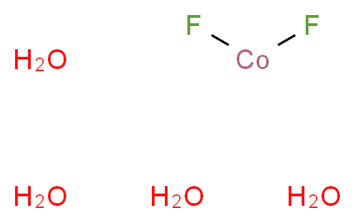 difluorocobalt tetrahydrate_分子结构_CAS_13817-37-3