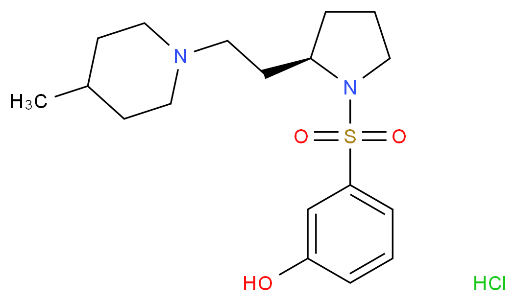 SB-269970 hydrochloride_分子结构_CAS_261901-57-9)