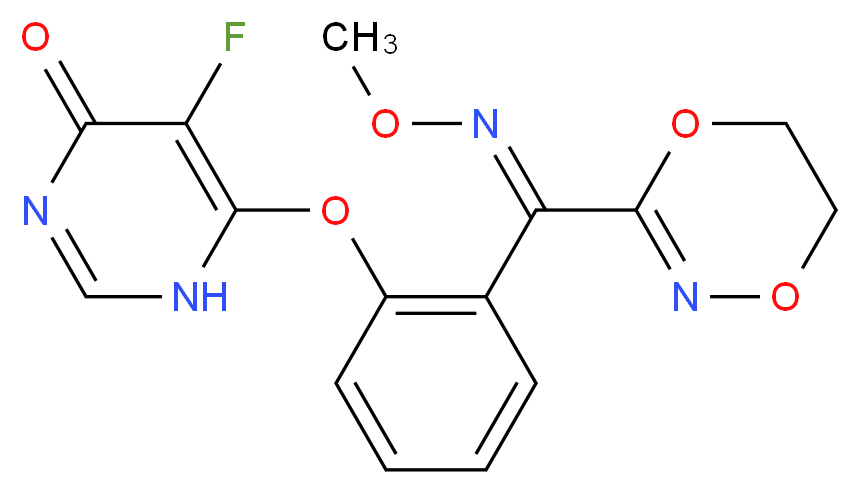 (E)-Deschlorophenyl Fluoxastrobin_分子结构_CAS_852429-78-8)