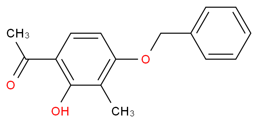 4'-(Benzyloxy)-2'-hydroxy-3'-methylacetophenone_分子结构_CAS_73640-74-1)