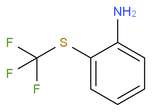 2-(trifluoromethylthio)aniline_分子结构_CAS_347-55-7)