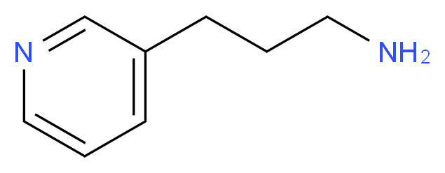 3-(3-pyridinyl)-1-propanamine_分子结构_CAS_41038-69-1)