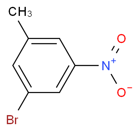 1-bromo-3-methyl-5-nitrobenzene_分子结构_CAS_52488-28-5