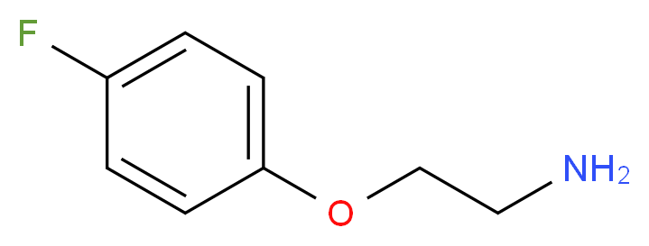 [2-(4-fluorophenoxy)ethyl]amine hydrochloride_分子结构_CAS_)