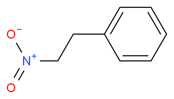 (2-nitroethyl)benzene_分子结构_CAS_)