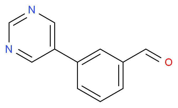 3-pyrimidin-5-ylbenzaldehyde_分子结构_CAS_640769-70-6)